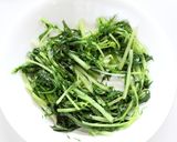 スピードクッキング♪水菜のレンジ蒸し作り方4写真