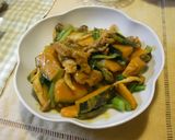 鶏とブロッコリーとかぼちゃのウマウマ炒め作り方5写真
