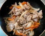 ご飯がすすむ♡野菜と豚肉の甘辛味噌炒め作り方5写真
