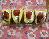 簡単　三笠焼き　イチゴクリームサンド作り方4写真