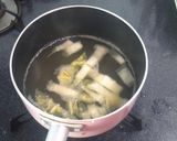 シビ旨！ちくわ天と白菜の麻辣つけ麺作り方1写真