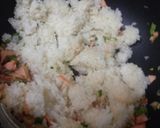 簡単☆鮭の和風炒飯☆作り方3写真