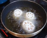 レンコンの挟み揚げ作り方5写真
