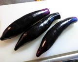 簡単☆ナスの味噌炒め作り方1写真