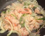 カニ缶を使ったさっぱりスパゲッティ作り方3写真