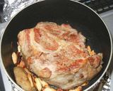 豚肩バラかたまり肉の味噌ワイン煮作り方3写真