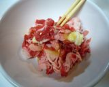 ランチに◎牛こま☆もやし☆時短ビビンバ丼作り方1写真