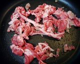 ランチに◎牛こま☆もやし☆時短ビビンバ丼作り方2写真