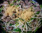 ランチに◎牛こま☆もやし☆時短ビビンバ丼作り方4写真