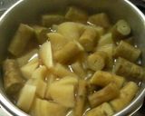 茹で汁再利用…味噌汁；圧力鍋使用作り方3写真