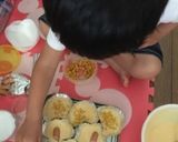 トースターで10分！簡単HMミニ惣菜パン作り方3写真