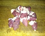 簡単！鶏のハツ炒め作り方1写真