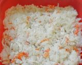 ひな祭りに！簡単蟹風味香るカニかまご飯作り方4写真