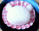 くまキティちゃんお弁当作り方1写真