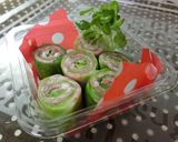 キャベツハムのマヨロール★お弁当にどーぞ作り方10写真
