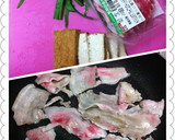 豚肉と厚揚げのみそ炒め作り方1写真