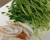 ＊豆苗とちくわのおかか炒め＊作り方1写真