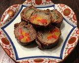 もやしの牛肉巻き♥パプリカ入り作り方5写真