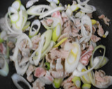 白菜の漬物と豚ばら肉の炒め物作り方5写真