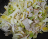 白菜の漬物と豚ばら肉の炒め物作り方6写真