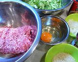 照り旨！「キャベツ入り肉団子」中華風！作り方1写真