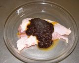 鶏むね肉レンジでチン♪みそオリーブオイル作り方4写真