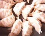 挽肉キャベツ白菜*パリッとやみつき焼餃子作り方14写真