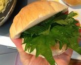 黒コショウタップリ✿卵と大葉サンド作り方3写真