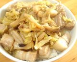 コロコロ豚バラ丼作り方6写真