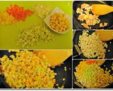 そぼろ野菜混ぜ玄米ごはん黄金とろたまのせ作り方3写真