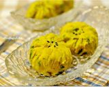 豆とレーズン入りかぼちゃ茶巾ショウガ風味作り方6写真