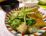 ★簡単どんぶりものよ★おいしい親子丼★作り方5写真