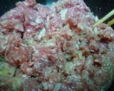 常備菜ひき肉ＤＥ塩豚タマネギ☆作り方3写真