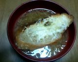 俺流のオニオンスープグラタン風…作り方6写真