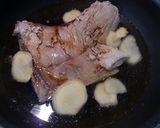 マグロかまの、しょうがたっぷり煮付け♬作り方4写真