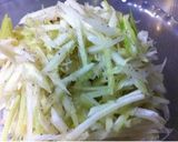 美味い!セロリとカリカリしらすのサラダ☆作り方4写真