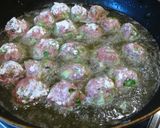 照り旨！「キャベツ入り肉団子」中華風！作り方5写真