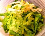 簡単☆レタスシーチキンサラダ作り方1写真