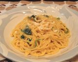 簡単♪釜玉風パスタ♡作り方8写真