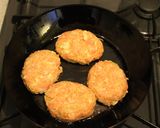 ごはんにあうキャベツの照り焼きつくね作り方4写真