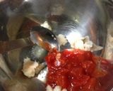 フライパン一つ酒粕＆鱈でトマト煮込み♫作り方2写真