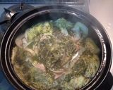 豚バラと白菜の梅ジソ重ね鍋作り方6写真