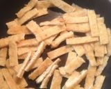 超簡単!油揚げと長ネギのゴマ味噌煮作り方2写真