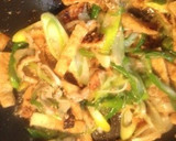 超簡単！油揚げと長ネギのゴマ味噌煮作り方4写真