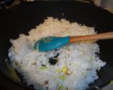 ザーサイとたまごのシンプル炒飯作り方3写真