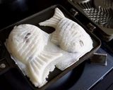 たい焼き器で「焼き餅」作り方3写真