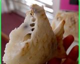 たい焼き器で「焼き餅」作り方5写真