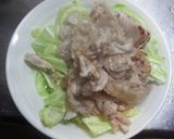 豚キャベツのシャリシャリ玉ねぎソース作り方7写真