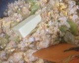 ☆おっ作れる☆鮭フレークレタスチャーハン作り方6写真