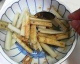 ゴボウのゴマ味噌和え作り方5写真